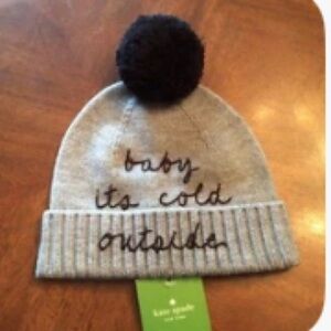 Kate Spade Knit Hat. Brand new with tag . Very rare and hard to find